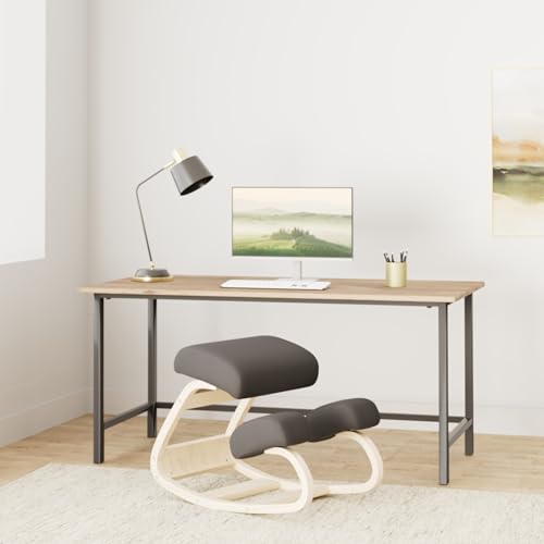 Luxton Home Ergonomic Kneeling Chair with Extra Padding - Posture Support Comfortable Desk Chair - Angled Rocking Stool & ...