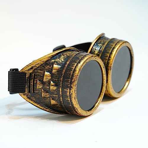 SoJourner Bags Kaleidoscope Glasses - Trippy Psychedelic Rave Goggles - Funky Prism Glasses For Raves - Festival Accessories