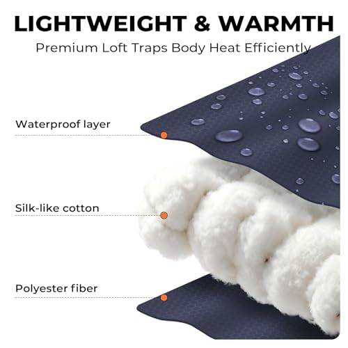 TANSTRIDER Sleeping Bags for Adults Warm Weather,Backpacking Compact Lightweight Camping Sleeping Bag with Compression Sac...