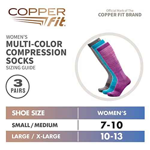 Copper Fit Womens Knee High