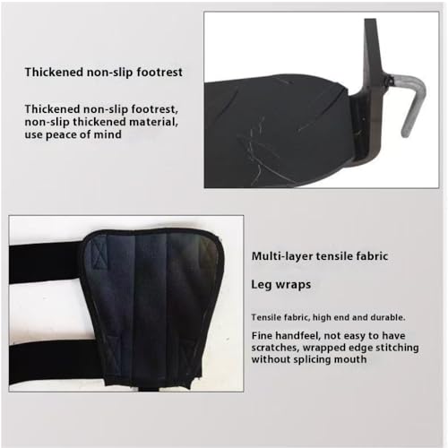 TNDCKP Professional Tree Climbing Gear Kit | High-Strength Steel Spikes | Safe & Comfortable Design | Ergonomic Fit | Idea...