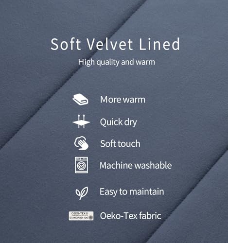 Litume Compact Velvet Lined Sleeping Bag, Lightweight Three Season Sleeping Bag, Water Repelling Sack for Warm and Cold We...