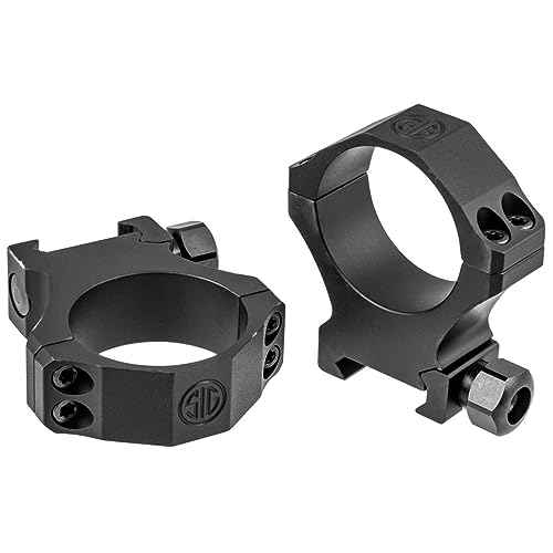 SIG SAUER Alpha1 35mm Tactical Hunting Shooting Durable Aluminum Powder Coated Mounting Scope Rings
