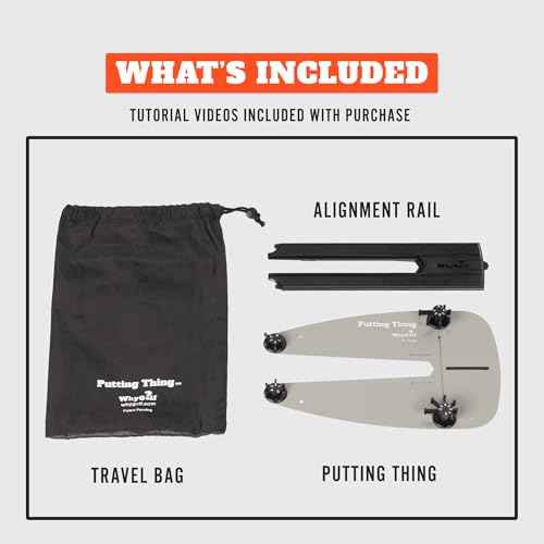 WHYGOLF Putting Thing - Perfect Your Putting Stroke with Adjustable Putting Gates, for Putting Green & Home Practice, Golf Putter Teaching & Training Aid for Club Practice Equipment