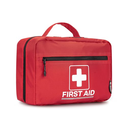RHINO RESCUE 240 Piece All-Purpose First Aid Kit, Home & Office Professional Medical Supplies, Ideal for Emergency, Schoo...