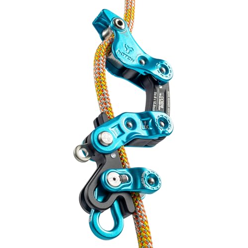 Notch Rope Runner Vertec Ultimate Climbing & Work Positioning Device, Tool-Free Adjustability, Midline Attachable, Use wit...