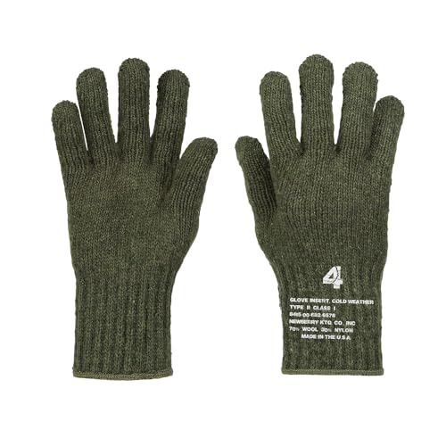 M MCGUIRE GEAR US Men's Wool Nylon Blend Cold Weather Snow Winter Glove Inserts