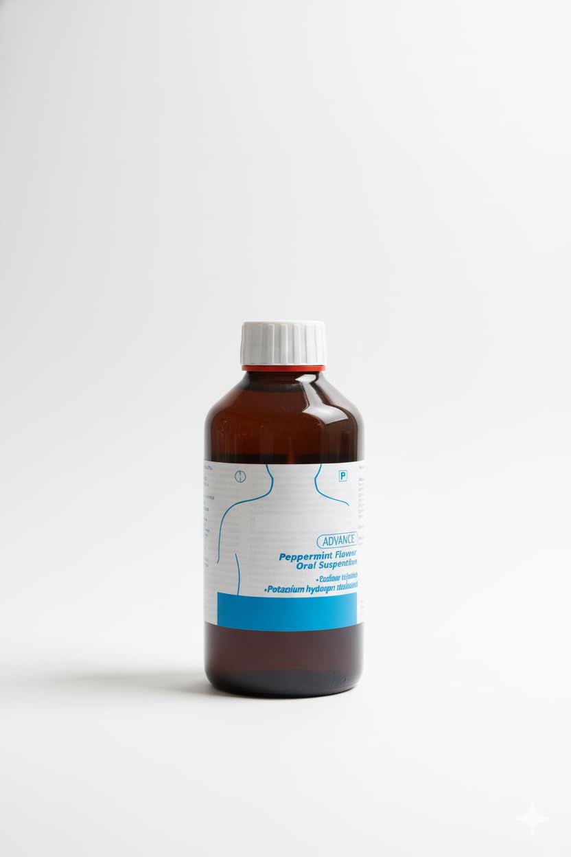 Advanced Peppermint-Flavored 500 ML Oral Suspension (Pack of 01)