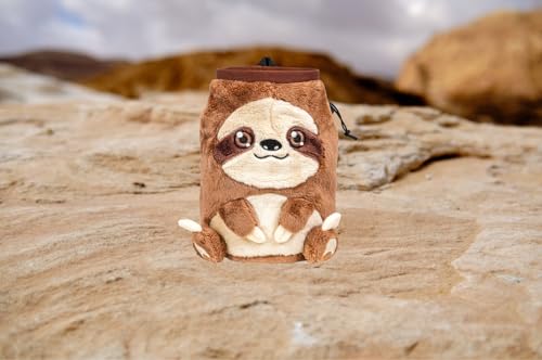 Chalk Bag for Rock Climbing - Cute Chalk Bag for Bouldering, Gym, Indoor & Outdoor Climbing with Adjustable Belt, Brush Ho...