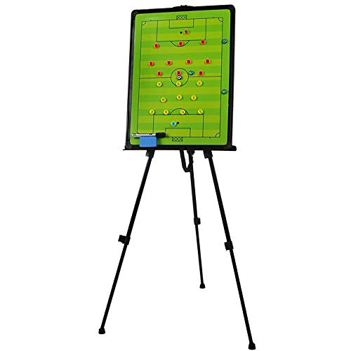 Haploon Soccer Coaching Board, Big Tri-pod Football Tactic Board, Strategy Game Plan White Board Clipboard, Huge Size Trai...