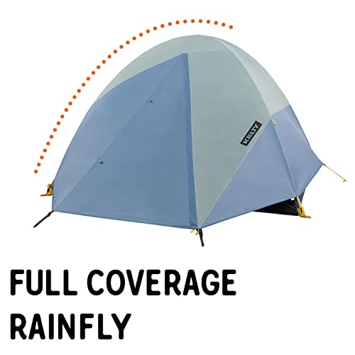 Kelty Discovery Element Camping Tent, 4 or 6 Person Storm Worthy Campsite Shelter, Fiberglass Poles, Pre-Attached Guyline...