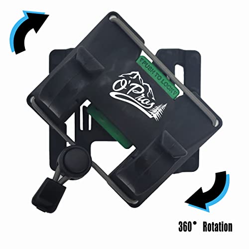 O’Pros 3rd Hand Belt Clip Rod Holder for Fly Fishing and Spinning Rods… (Mossy Oak Original Bottomlands Camo) (Mossy Oak E...