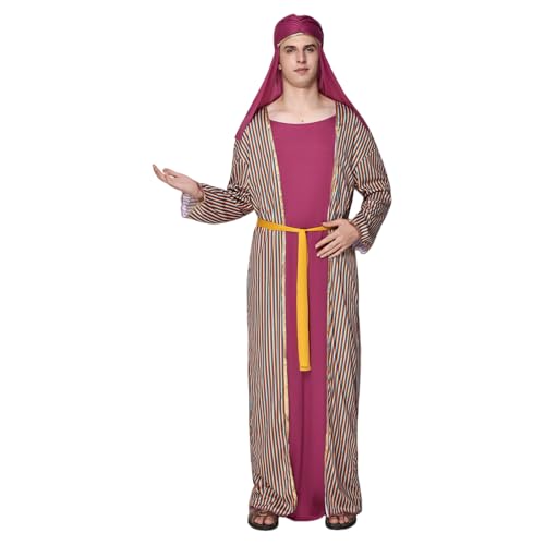 EraSpooky Adult 3 Wise Men Costume Mens Three Kings Outfits Biblical Nativity Costumes