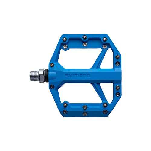 SHIMANO PD-GR400 Flat Pedal, Blue