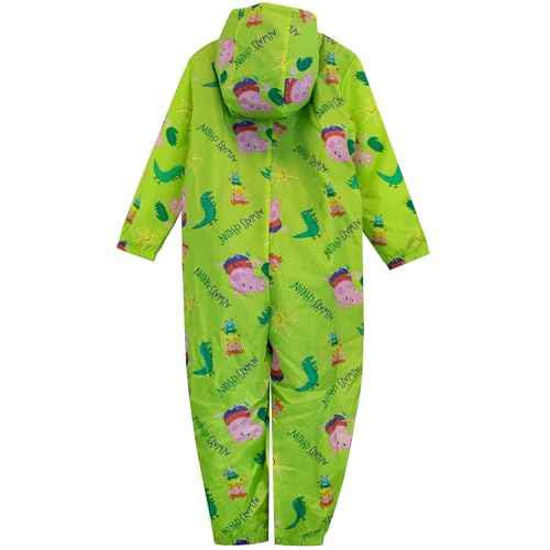 Peppa Pig Rain Suit | George Pig Waterproof Coverall for Toddler