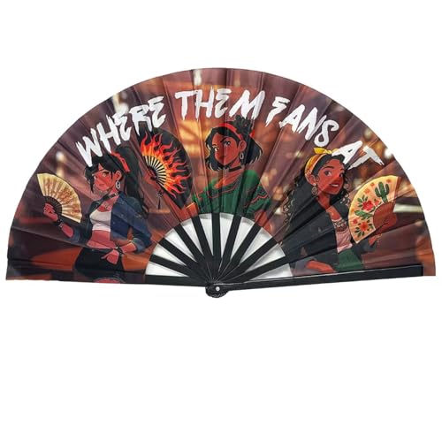 Boots On The Ground Fan ，Cowboy Dance with A Folding Fan,Clack Fan,Decorative Hand Fans,Clacking Fans for Line Dancing,Wes...