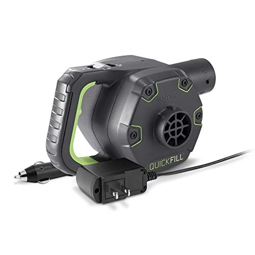 INTEX QuickFill Electric Air Pump: Inflates and Deflates Air Mattresses, Inflatable Kayaks, Boats, Toys