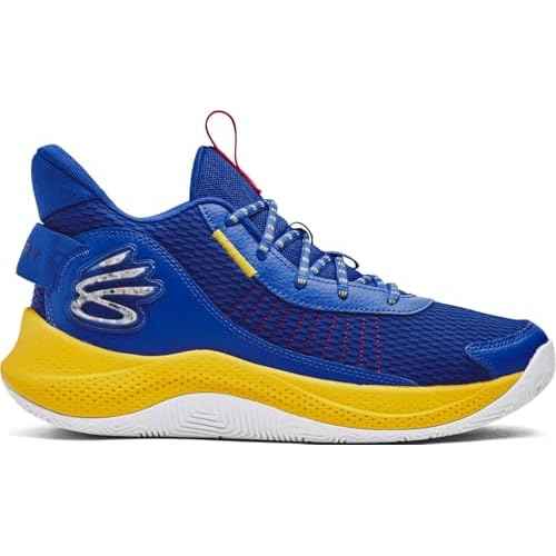Under Armour - Unisex Curry 3Z7 Basketball Shoes, Color Royal (400), Size: 8.5 M US Mens / 10 M US Womens