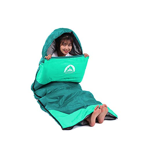 SWTMERRY Sleeping Bag 3 Seasons (Summer, Spring, Fall) Warm & Cool Weather - Lightweight,Waterproof Indoor & Outdoor Use f...
