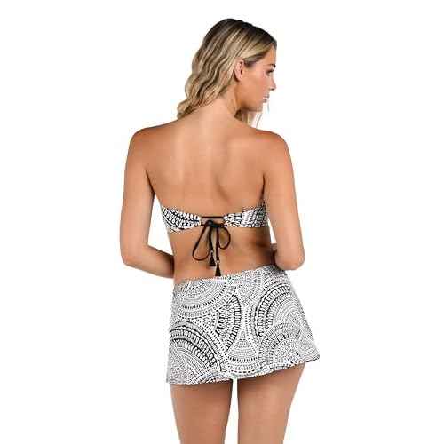 La Blanca Womens Bandeau Bikini Swimsuit Top