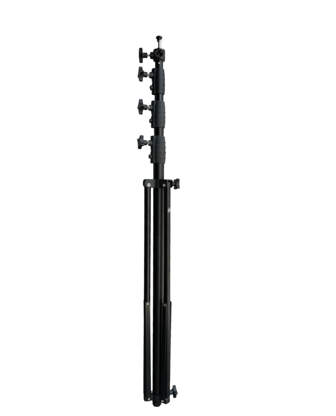 Glide Gear TST 12 12-Foot Tripod Stand – Air-Cushioned Telescoping Sections, Heavy-Duty Aluminum Construction, Adjustable Height, Supports Cameras Up to 4 lbs - Stabilization Kit Included