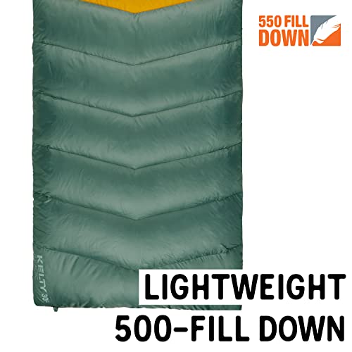 Kelty Galactic Down 30 Degree Sleeping Bag, 550 Fill Power RDS Trackable Down, Backpacking and Camping, Zip Together for 2...