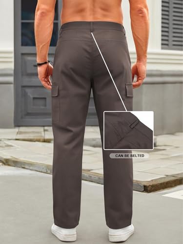 Brown Timber Workwear Trousers for Men Premium Durable Tactical Cargo Pants Outdoor