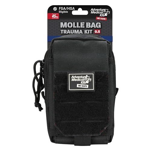 Adventure Medical Molle Bag Trauma Kit 0.5 (Black Bag)