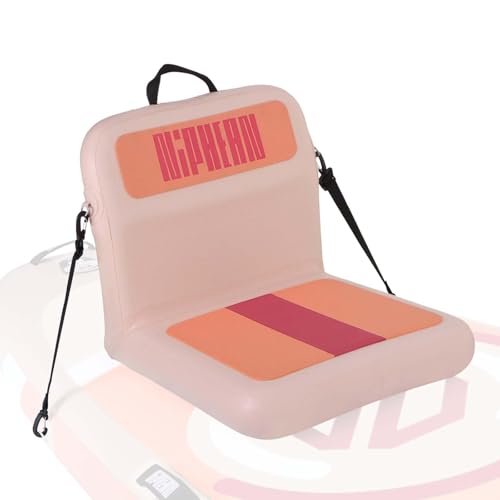 Niphean Inflatable Kayak Seat with Back Support, Ergonomic Paddle Board Seat for Comfortable Backrest, Sturdy Kayak Access...