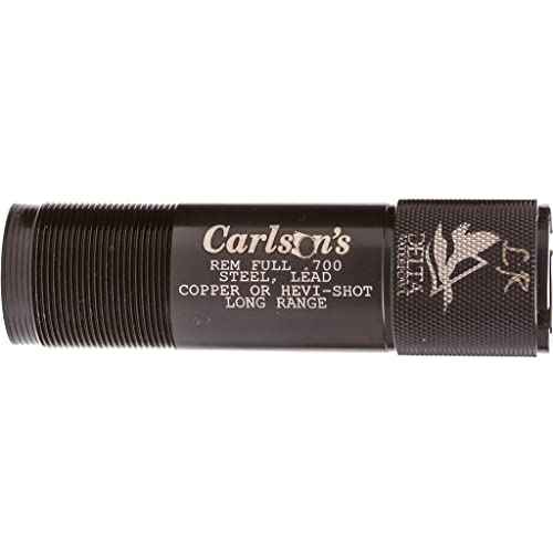 Carlsons Choke Tubes 12 Gauge for Remington [ Long Range | 0.700 Diameter ] Blued Steel | Delta Waterfowl Extended Choke Tube | Made in USA