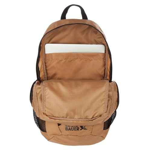 Eddie Bauer Stowaway Packable 20L Backpack-Made from Ripstop Polyester, Tobacco, One Size