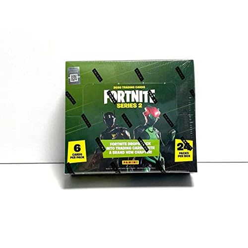 Panini Fortnite Series 2 Trading Card Box 24 Packs 6 Cards Per Pack