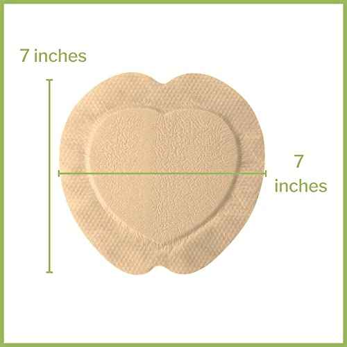 McKesson Hydrocellular Foam Dressings, Sterile, Silicone Adhesive with Border, Dimension 7 in x 7 in, Pad 5 in x 5 in, 10 Count, 1 Pack