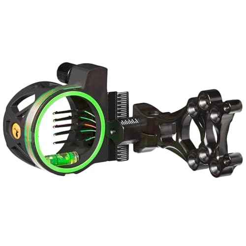 Trophy Ridge Master Hunter Kit with Volt 5-Pin Sight, 6" Static Stabilizer, and Kill Shot Whisker Biscuit, Black