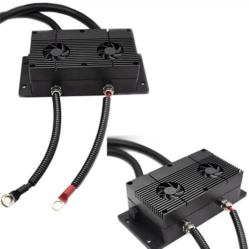 ApisQueen New 12V Underwater Thruster U92 Set With Cooling Fan,RC and ESC,47.2LBS Thrust Brushless Motor,for Kayaks,Inflat...