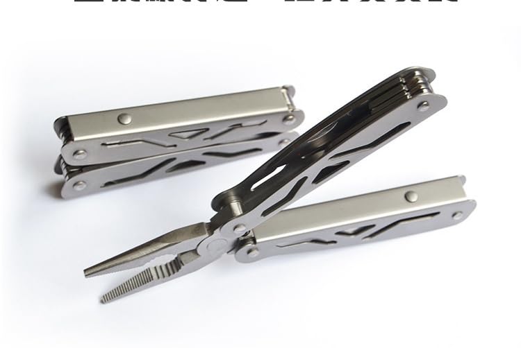 Multitool Pliers, 12-In-1 Premium Portable EDC Multitool, Professional Pliers Pocket Knife with Safety Locking, Multipurpo...