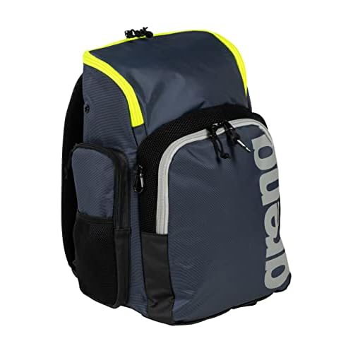 Arena Spiky III Backpack 35 Unisex Travel Gym Rucksack for Men and Women, Training Gear Equipment Bag for Swimmers, 35 Liters