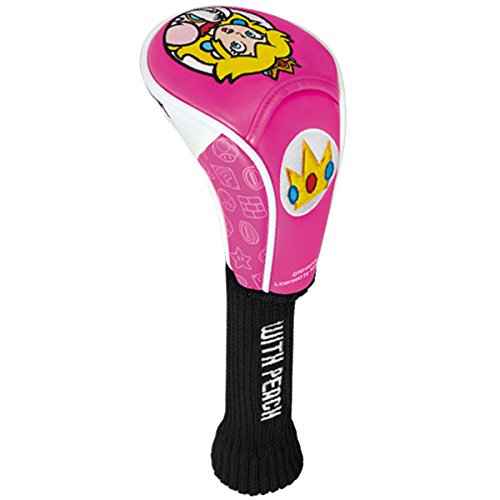 for Super Mario Head Cover FW (Peach) SMHF004 Golf Soft Candy Bag/Character Golf Bag Oshare Golf Bag Unusual Golf Bag, Clear, Medium