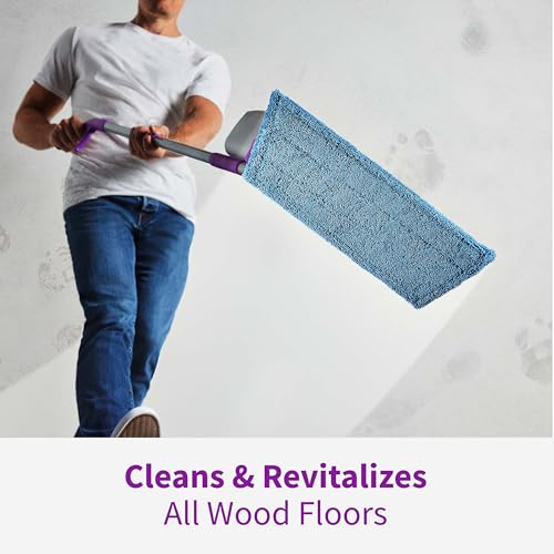 Rejuvenate Wood Floor Cleaner Refill, 1 Gallon, Cleans and Protects All Sealed Hardwood Floors and Dries Fast for a Streak-Free Clean