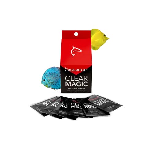 Aquatop Clear Magic Water Polisher - Safe for Freshwater and Saltwater Aquariums - May be added once a week - Easier Pick ...
