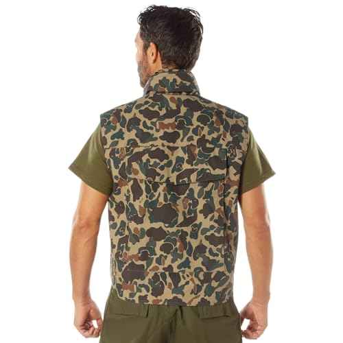 Rothco X Bear Archery Fred Bear Camo Ranger Vest ? Tactical Vest with 10 Utility Pockets - X-Large
