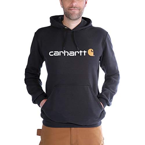 Carhartt Men's Big-Tall Signature Logo Midweight Sweatshirt