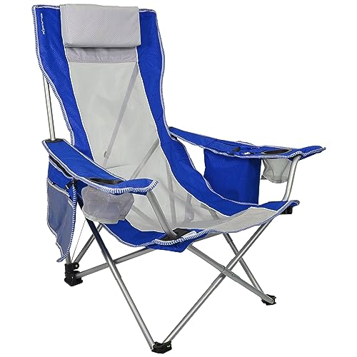 Kijaro Beach Sling Chair with Cooler Pocket - Various Fun Colors & Patterns - Perfect Beach Folding Chair and Camping Chai...