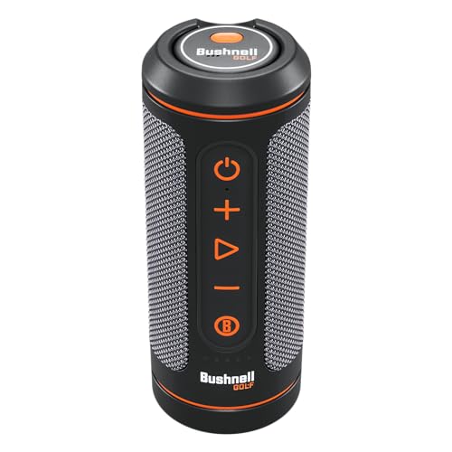 Bushnell Golf Wingman 2 GPS Bluetooth Speaker | Audible Distances, Magnetic Cart Mount, Custom Sound Bites, TWS Pairing & ...