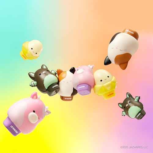 Lip Smacker Squishmallows Moisturizing Lip Balm,Fun Soft Squishy Collectible Top,Hydrates & Smooths - Cam