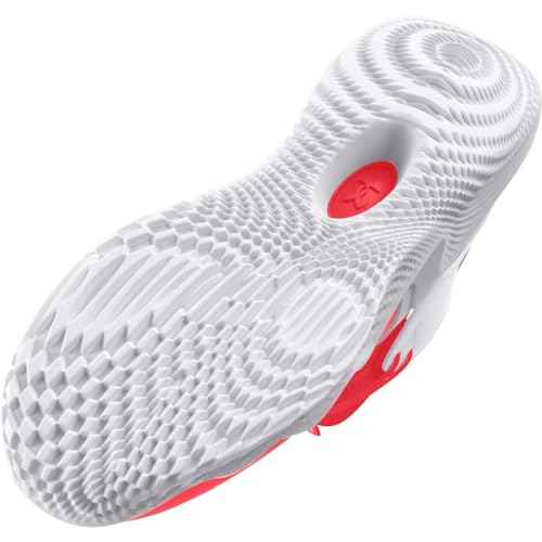 Under Armour Women's Flow Highlight Ace, (101) White/Beta/Red, 5.5, US