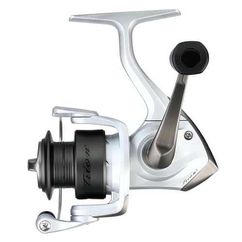 Pflueger Trion Spinning Reel, Size 20 Fishing Reel, Right/Left Handle Position, Graphite Body and Rotor, Corrosion-Resista...