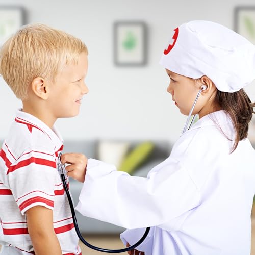 EFO SHM Doctor Kit for Kids, 34 Pcs Kids Doctor Playset kit for Toddlers 3-5 with Medical Storage Bag & Real Stethoscope, ...