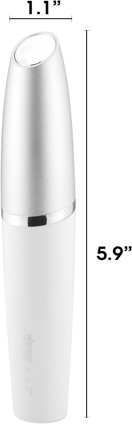 DSP Women's Facial Shaver - Electric Face Razor for Women with LED Light, Removable Blade for Easy Cleaning, Type-C Charge, Gentle Hair Removal Device