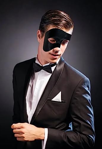 ONESWI Men's Masquerade Mask Venetian Mardi Gras, Venetian Party Men's Mask, Halloween Masquerade Masks